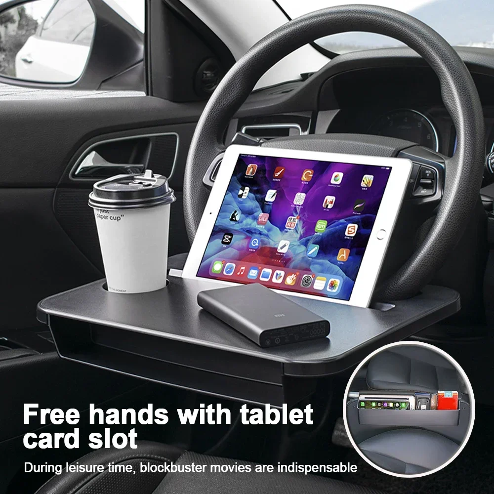 Laptop Ergonomic Accessories - Bandeja Multiusos para Coche, Soporte para