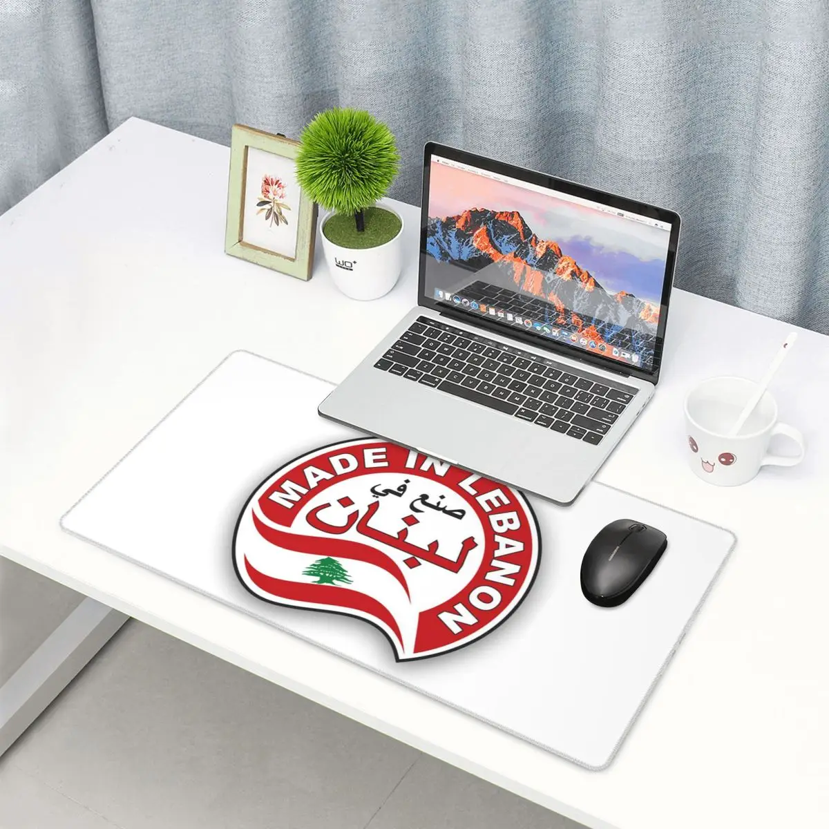 Laptop Accessories Lebanon - Alfombrilla de ratón grande con diseño