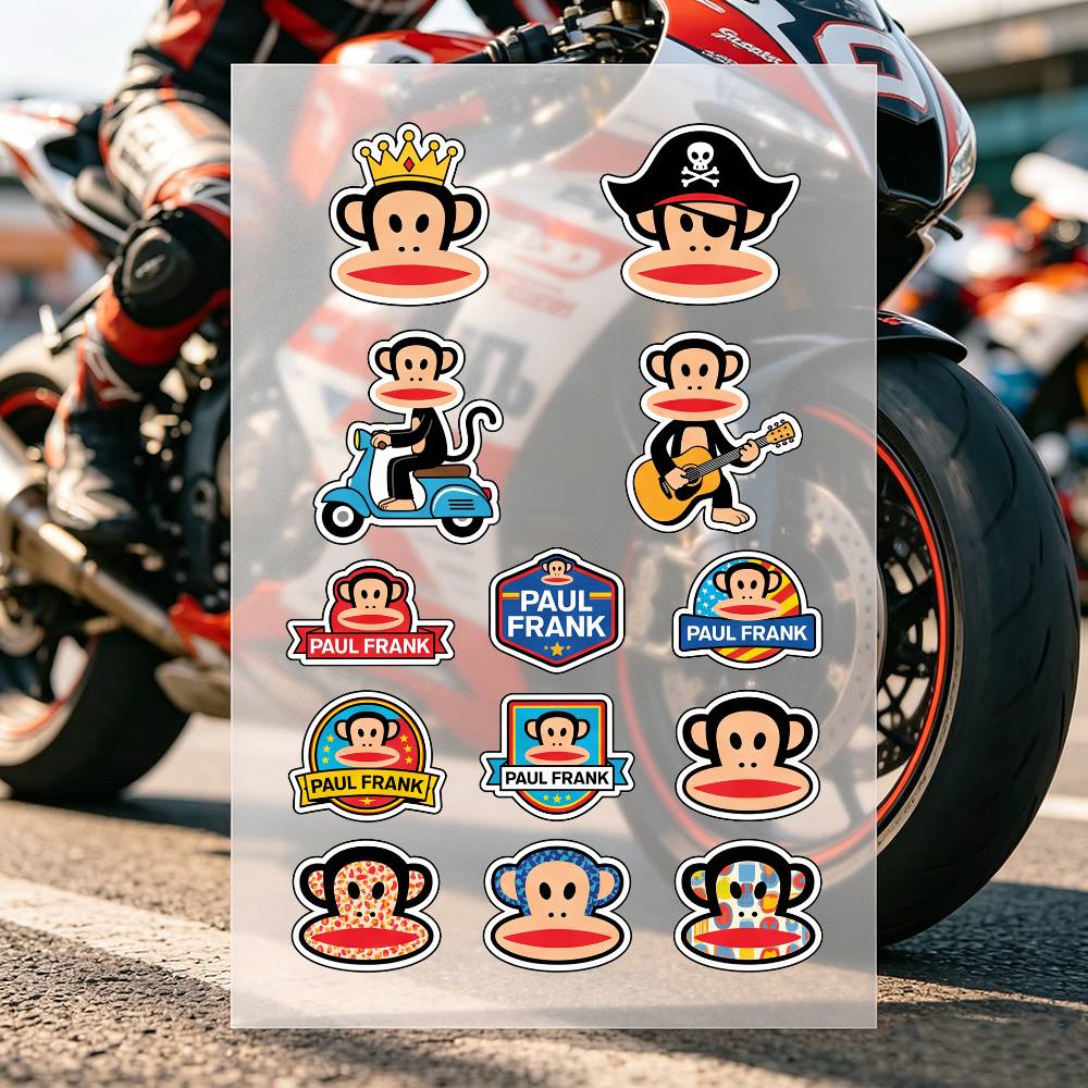 Laptop Accessories Brand - Pegatinas de vinilo para motocicleta de