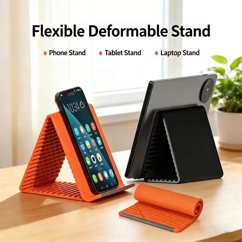 Laptop Ergonomic Accessories - Soporte Plegable y Flexible para Teléfono