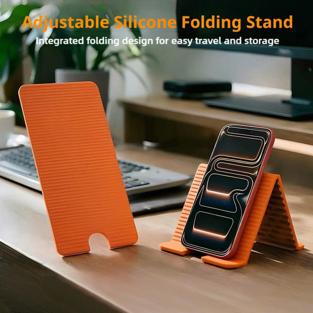 Laptop Ergonomic Accessories - Soporte de silicona plegable y flexible