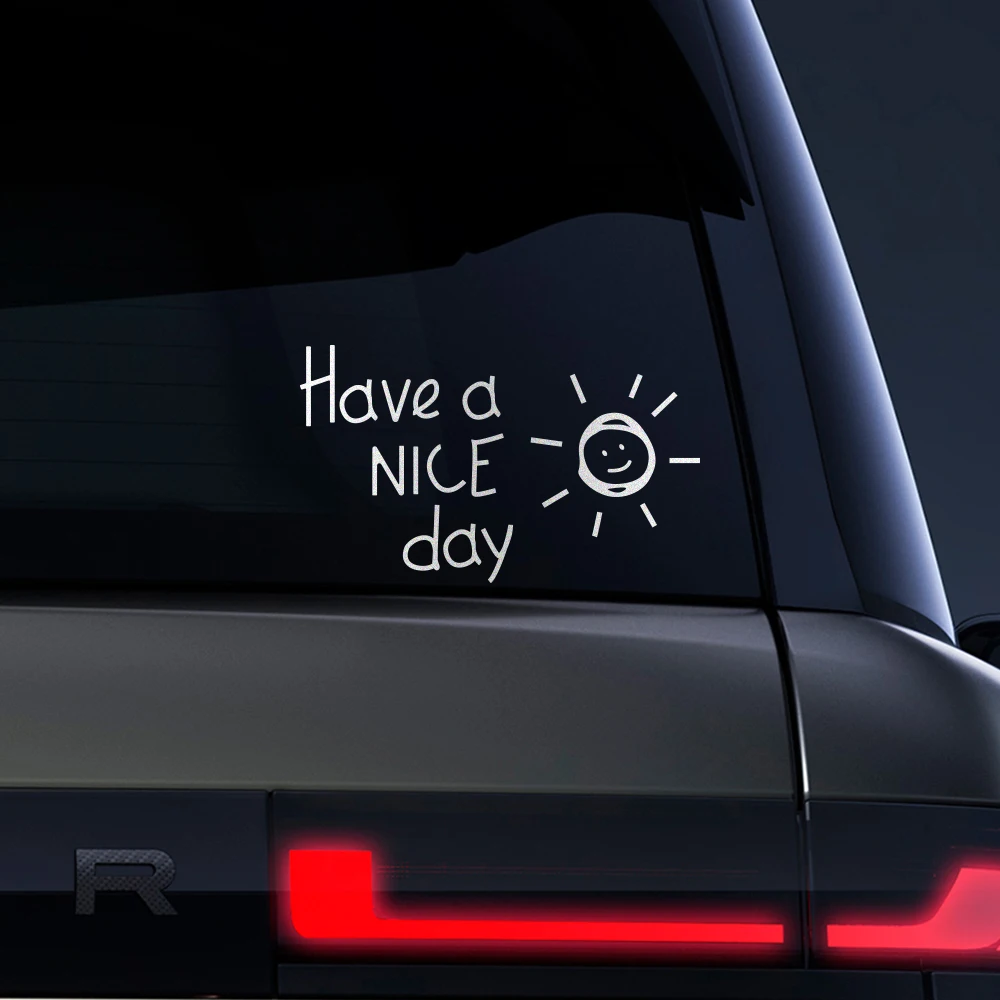 Laptop Accessories To Have - Pegatina reflectante para coche, calcomanía de