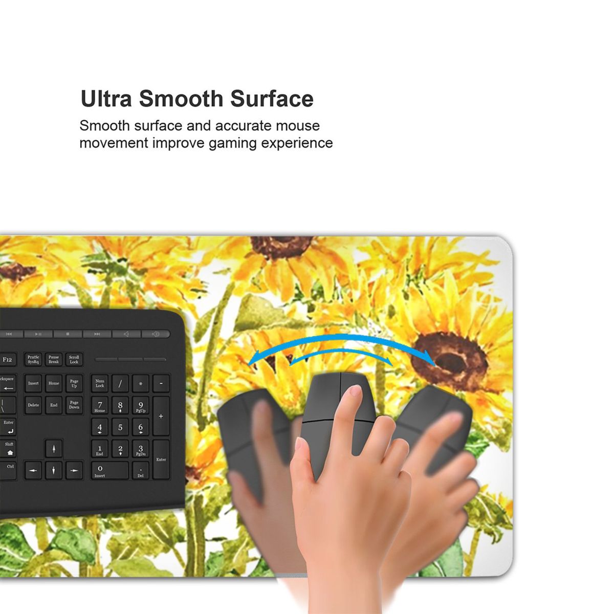 Alfombrilla grande para ratón  - Yellow Laptop Accessories reseña y precio