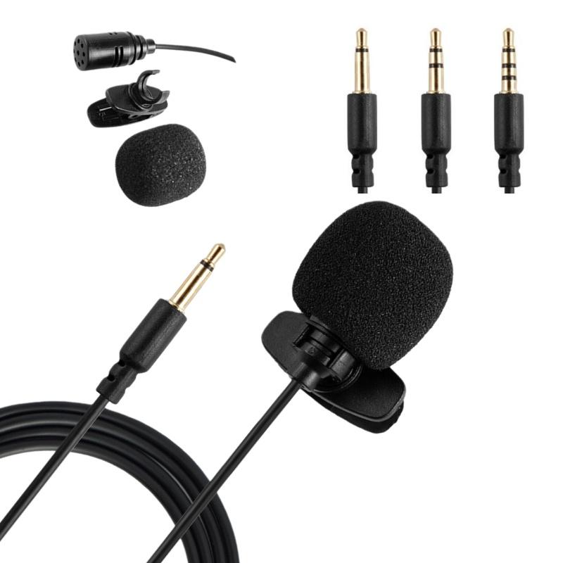 Micrófono de solapa con clip,  - Laptop Accessories Online reseña y precio