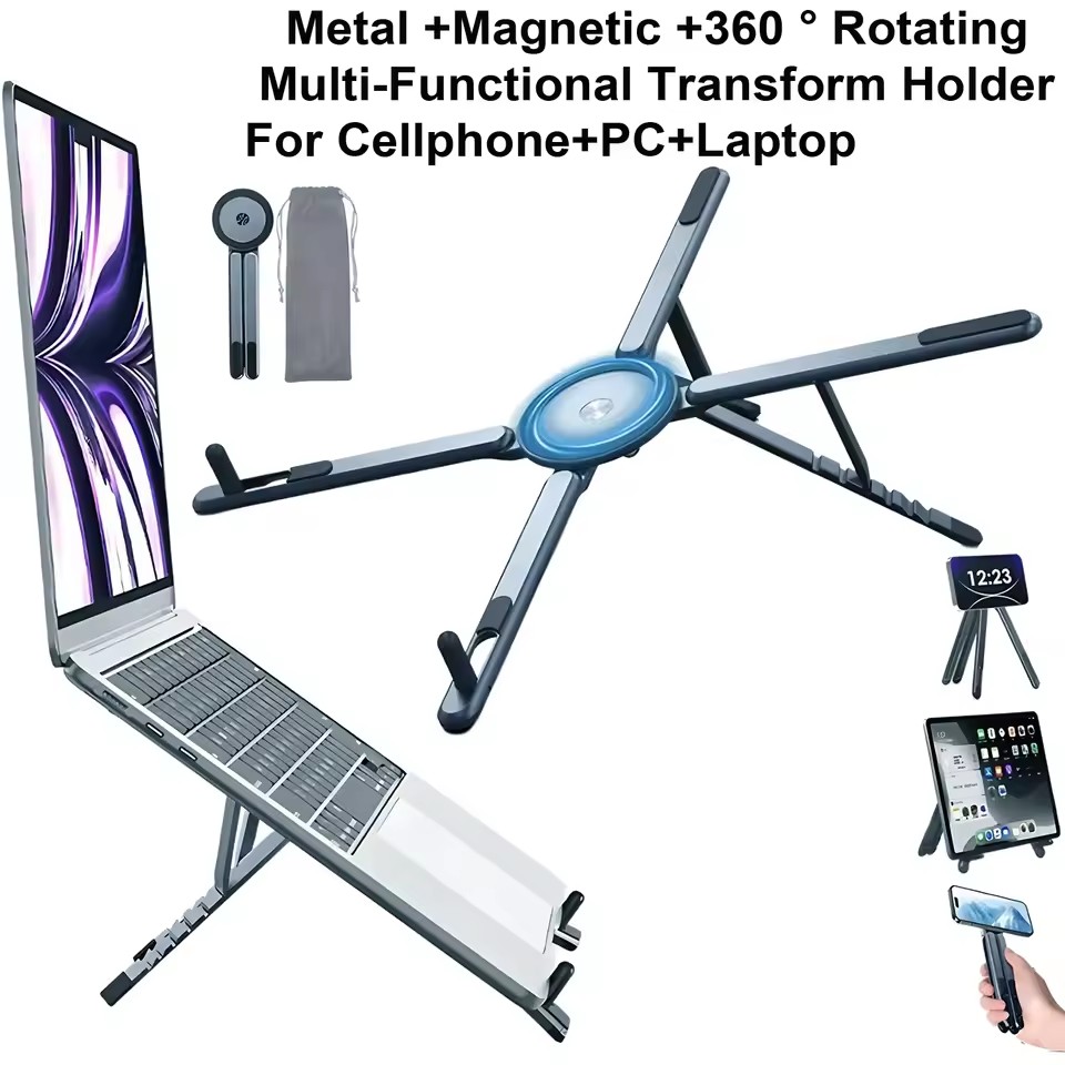 Soporte Magnético Portátil par - Laptop Ergonomic Accessories reseña y precio