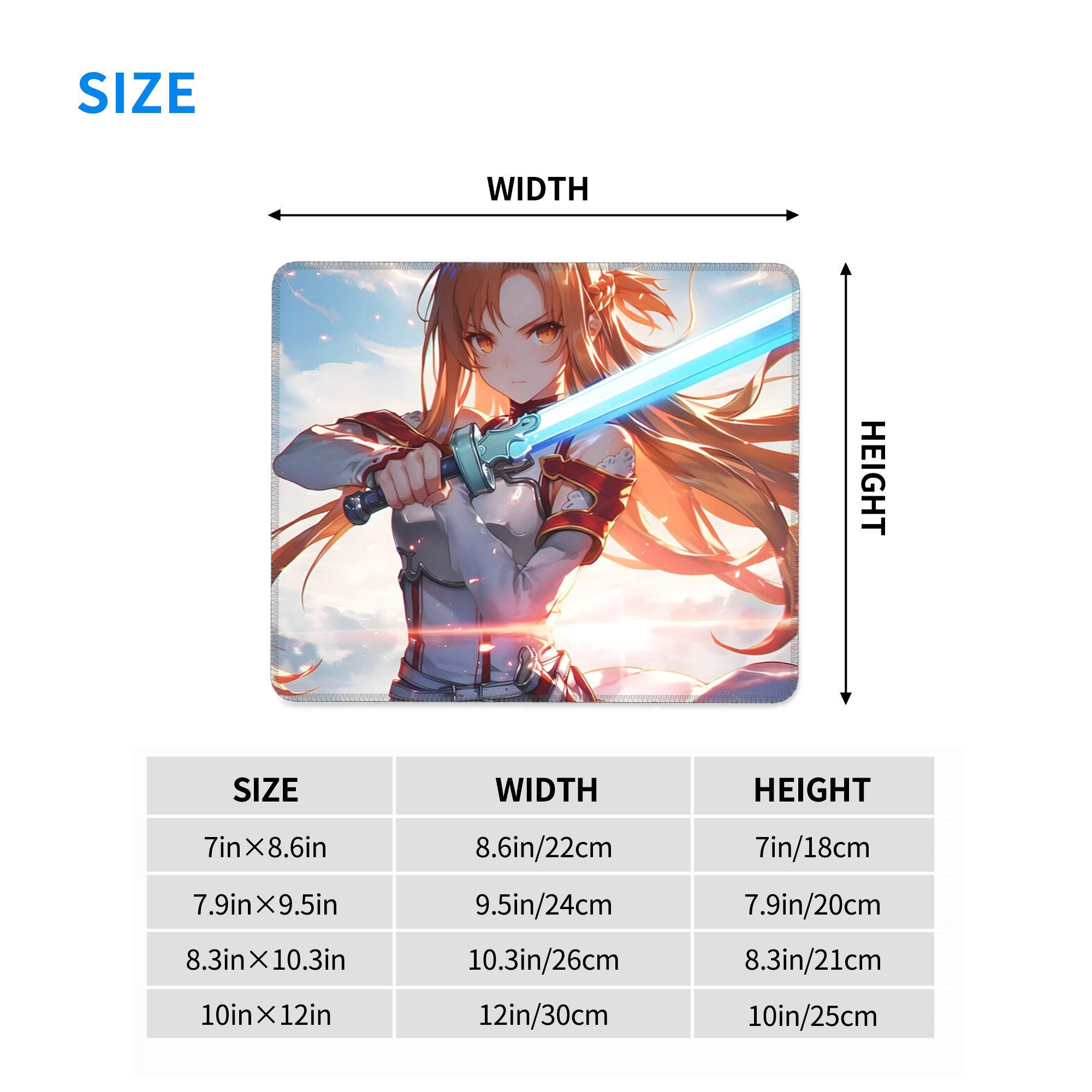 Alfombrilla de ratón de Anime  - Laptop Accessories Online reseña y precio