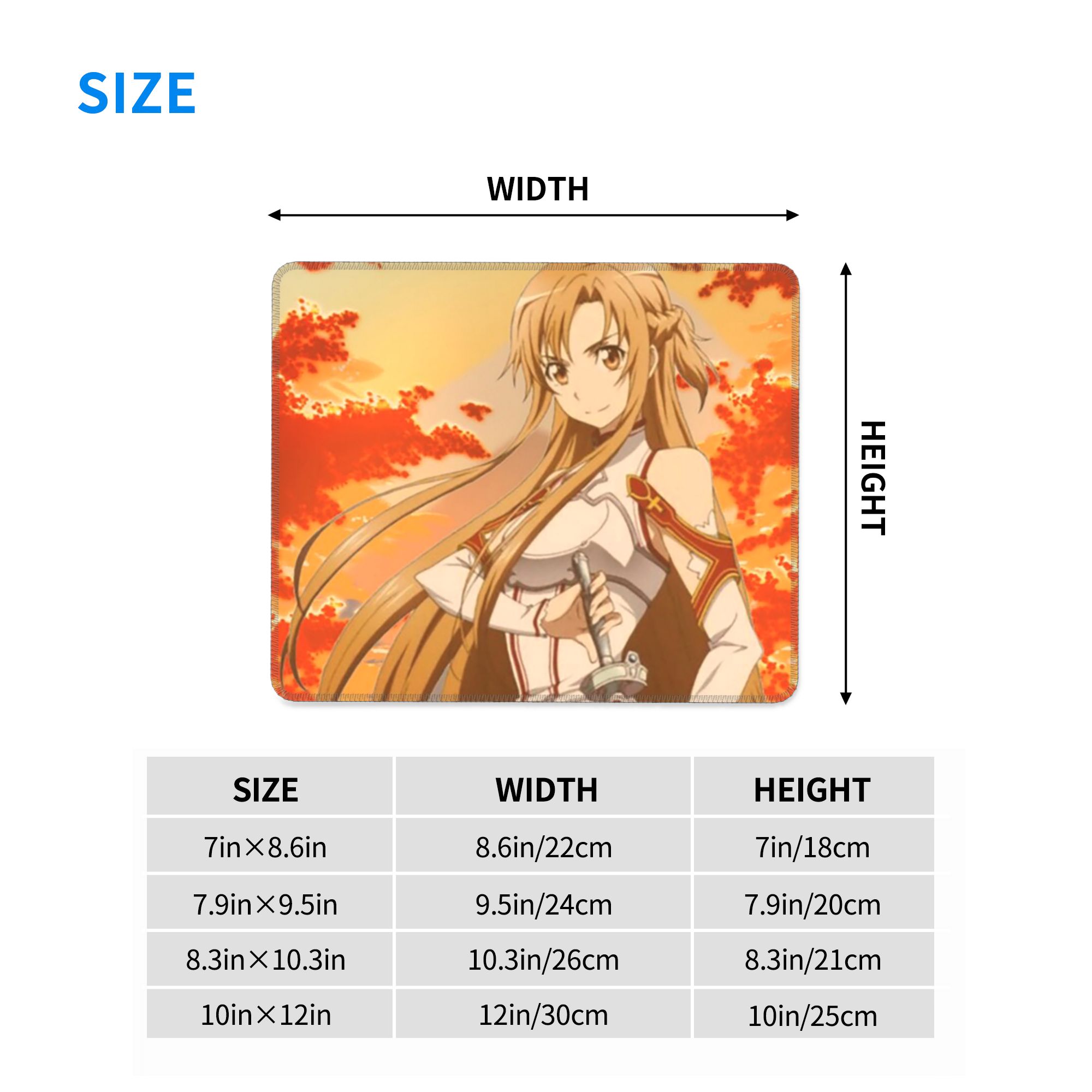 Alfombrilla de ratón de Anime  - Laptop Accessories Online reseña y precio