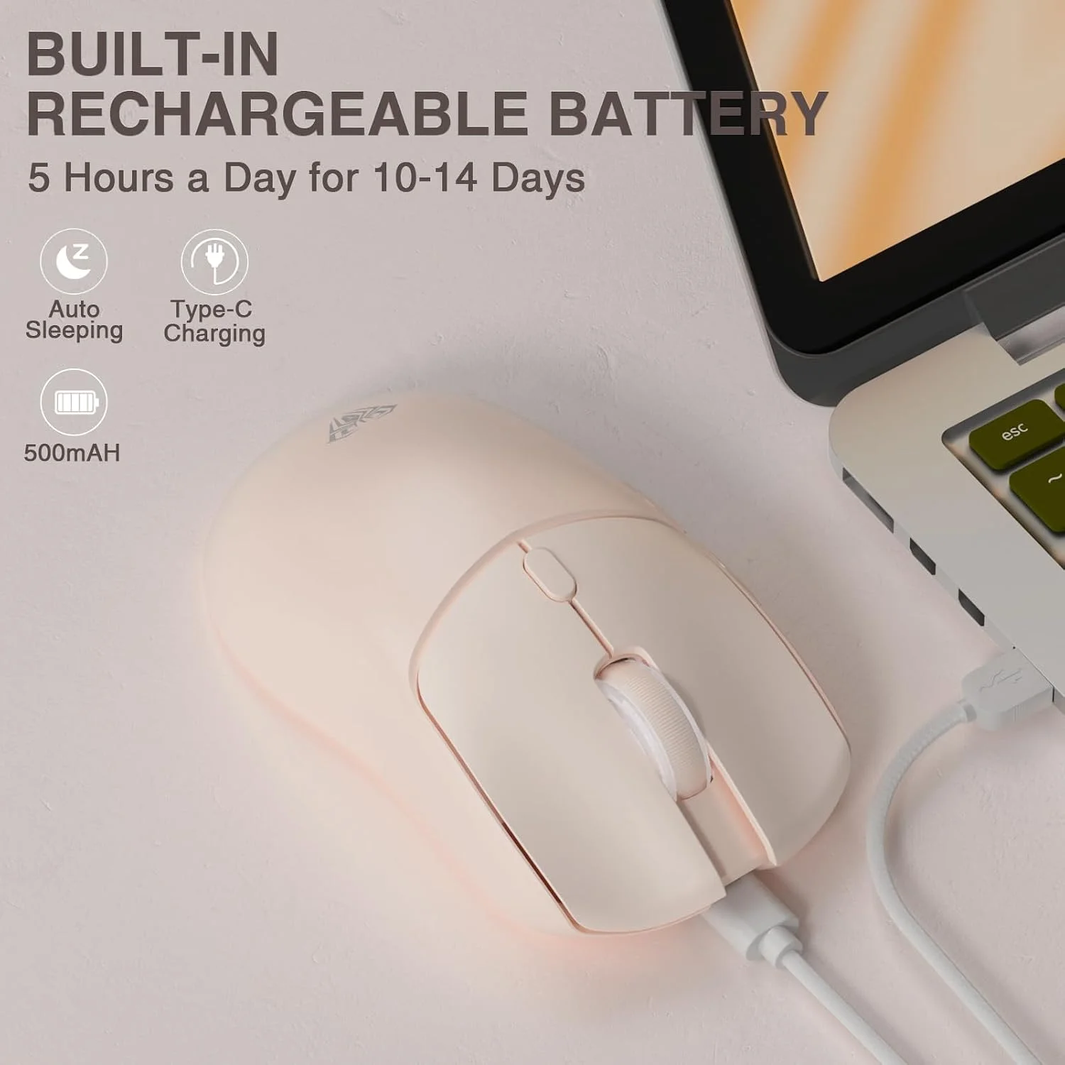 Ratón Inalámbrico para Juegos  - Laptop Ergonomic Accessories reseña y precio