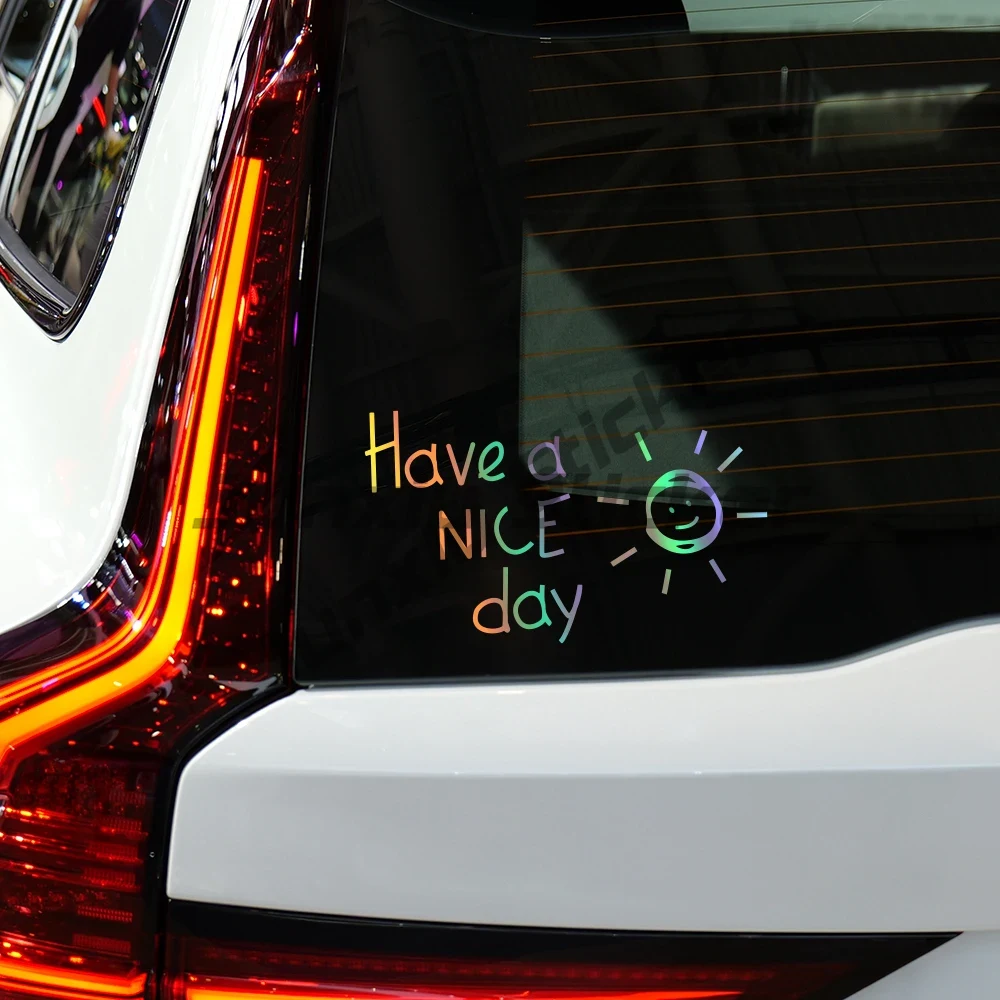 Pegatinas para coche Have A Ni - Laptop Accessories To Have reseña y precio