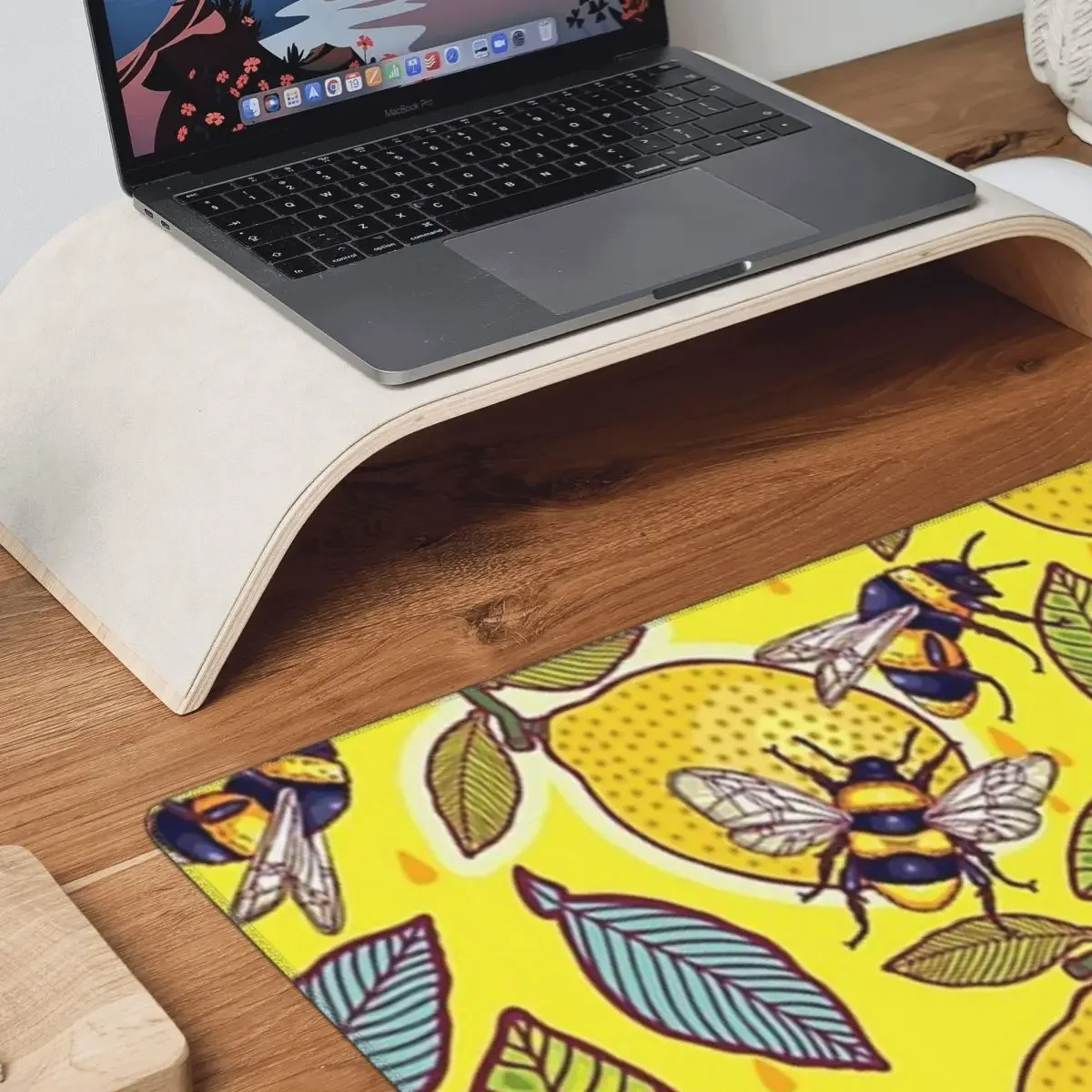 Alfombrilla grande para ratón  - Yellow Laptop Accessories reseña y precio