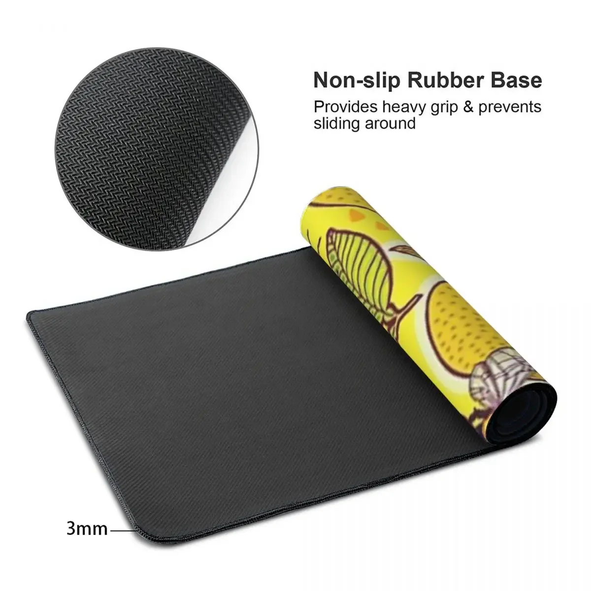 Alfombrilla grande para ratón  - Yellow Laptop Accessories reseña y precio