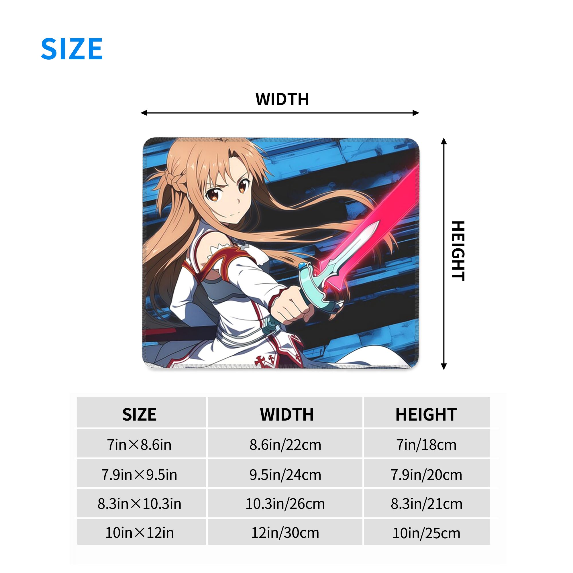 Alfombrilla de ratón de Anime  - Laptop Accessories Online reseña y precio