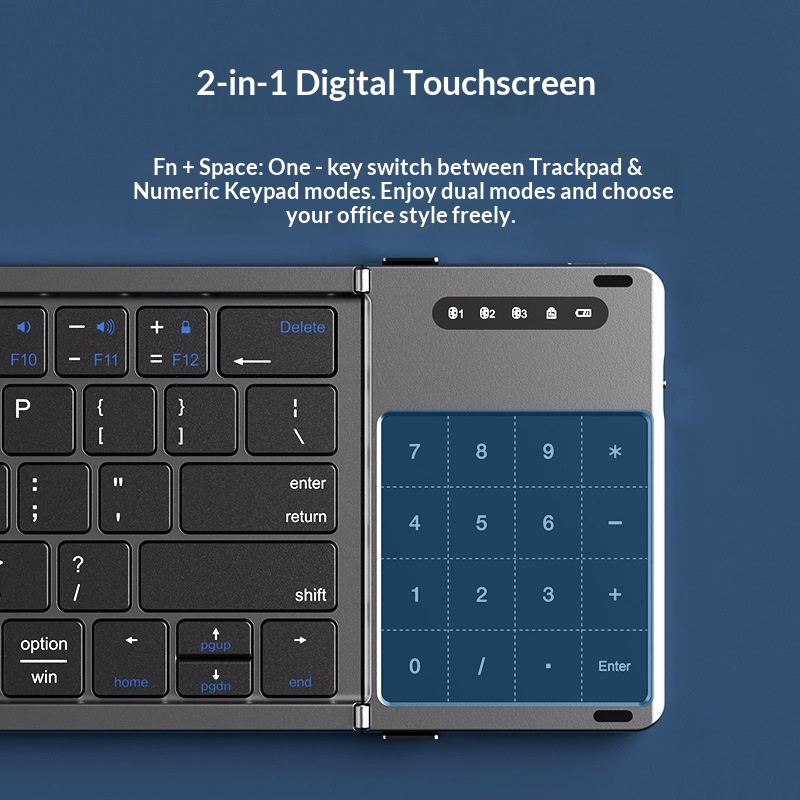 Teclado inalámbrico Bluetooth  - Laptop Ergonomic Accessories reseña y precio