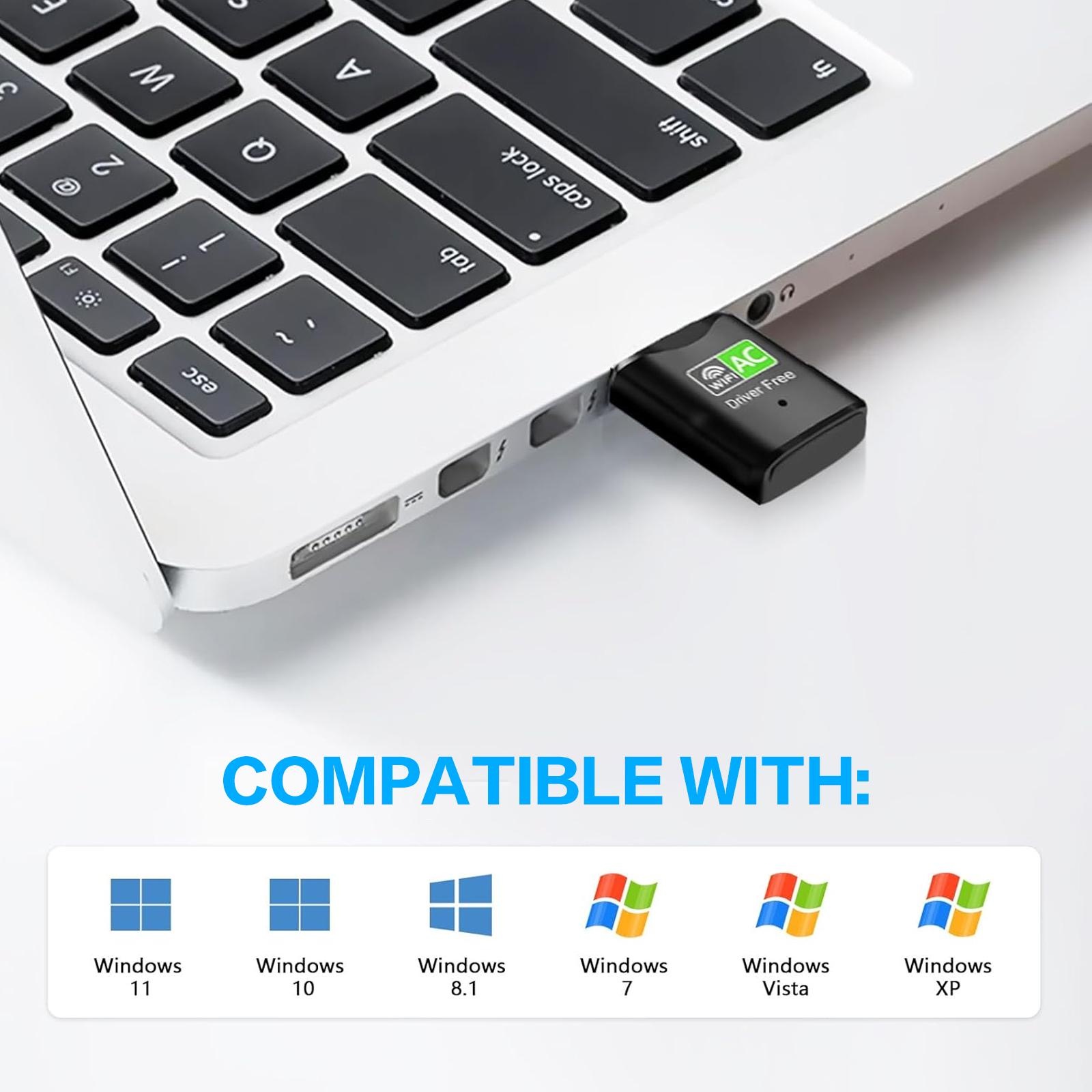 Adaptador WiFi USB AC600, mini - Laptop Ergonomic Accessories reseña y precio