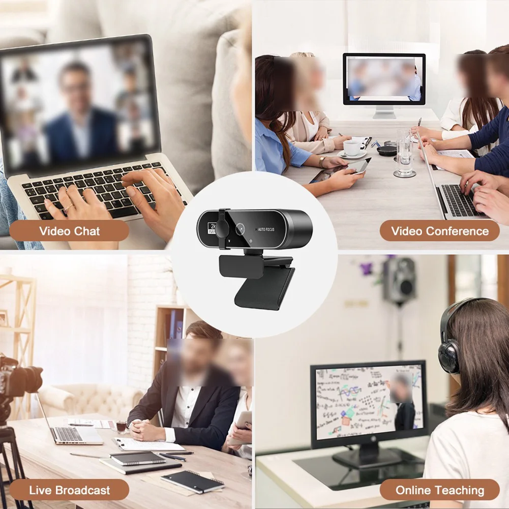 Cámara web 4K HD para clases e - Laptop Accessories Online reseña y precio