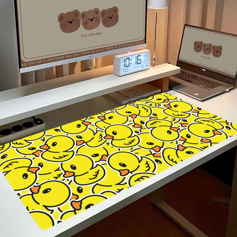 Tapete de mesa con diseño de p - Yellow Laptop Accessories reseña y precio